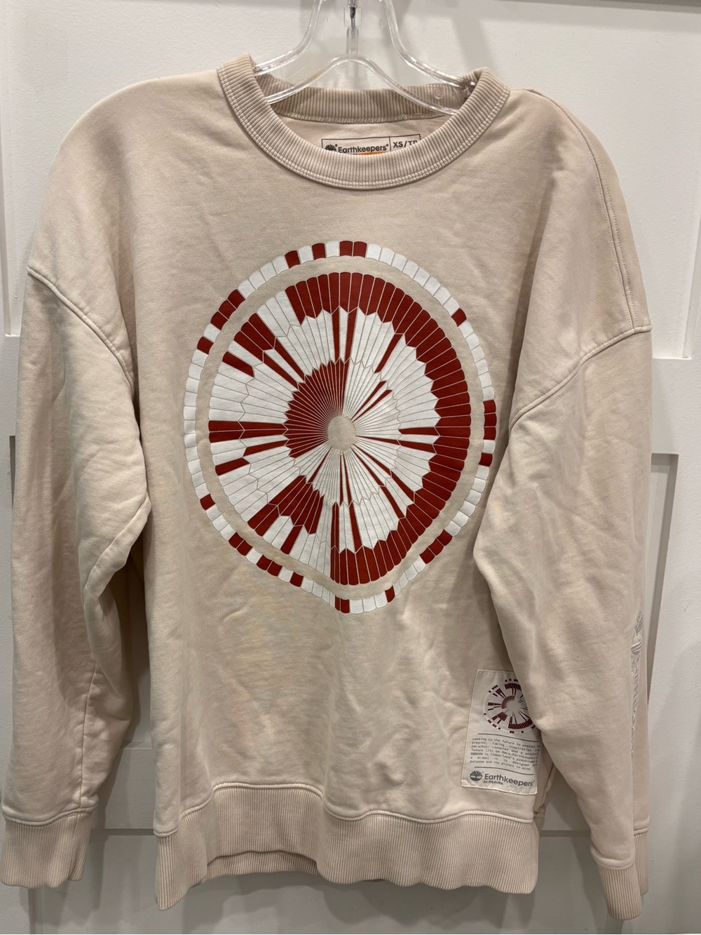 Timberland • Raeburn Earthkeepers Crewneck Sweatshirt w/ Tribal Graphic